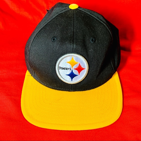 Men’s NFL Steelers SnapBack Hat - Picture 1 of 3